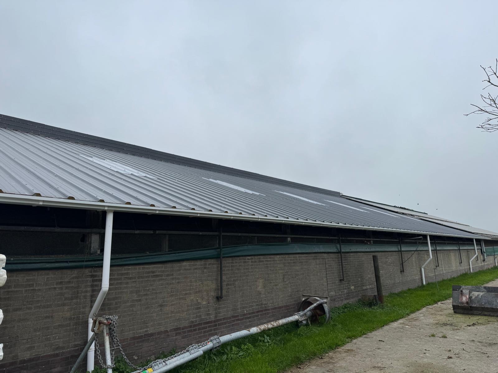 Vernieuwde stal met duurzame afwerking