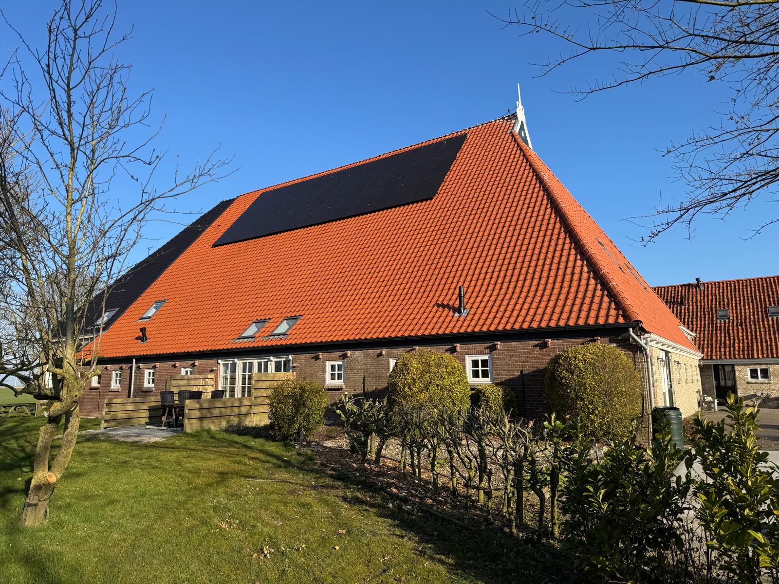 Dakrenovatie in Wolsum