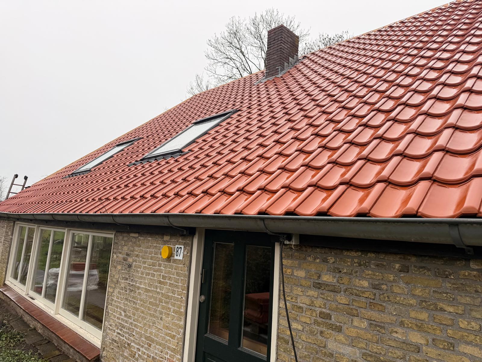 Renovatie dak woonboerderij